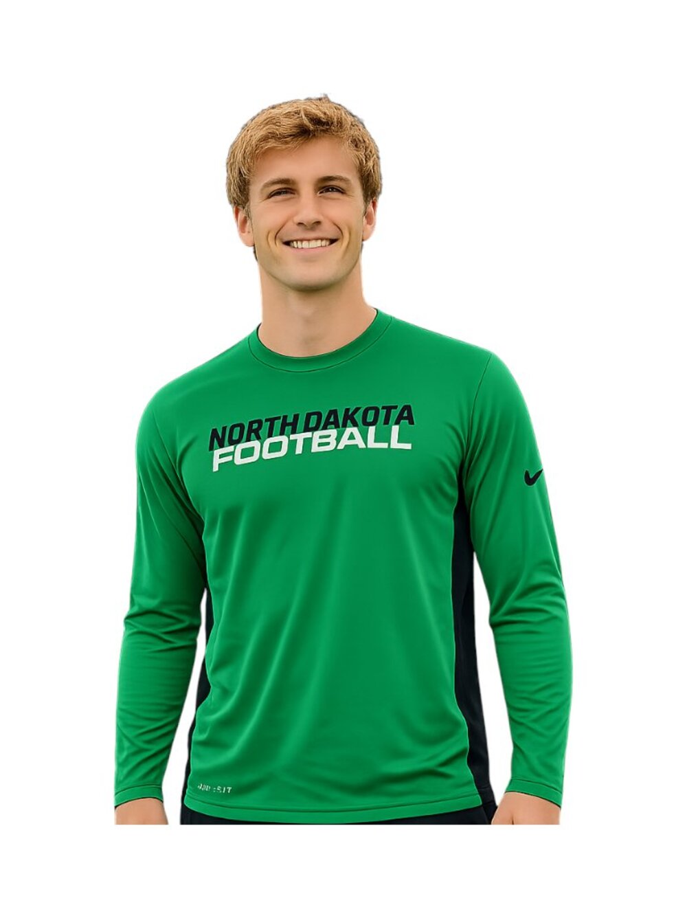 Nike Men's Dri-Fit North Dakota Fighting Hawks Speed Legend Long Sleeve Tee